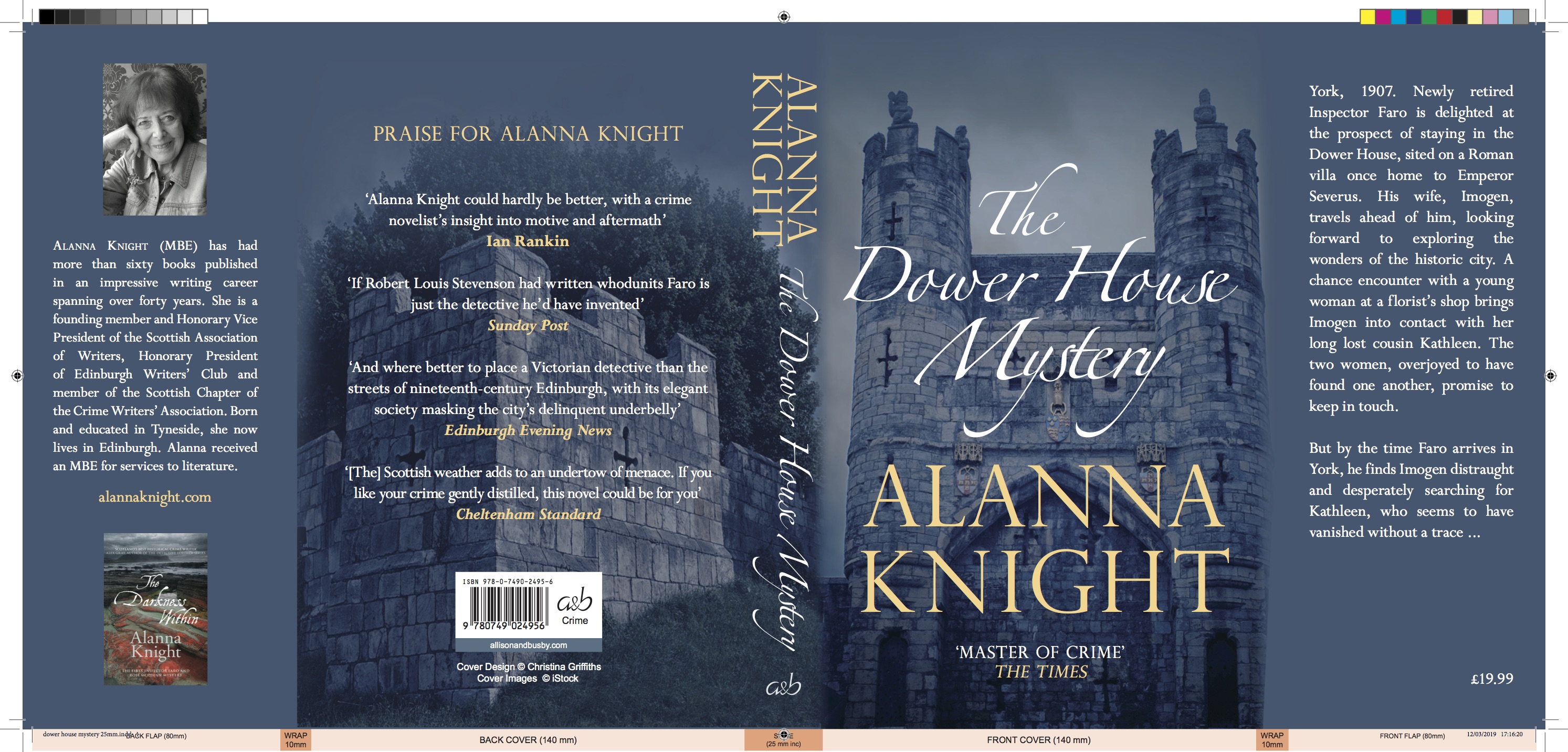 THE DOWER HOUSE MYSTERY
            Alanna Knight