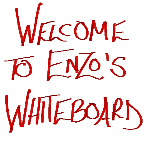 Welcome to
                            Enzo's Whiteboard