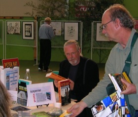 Peter May avec lecteur