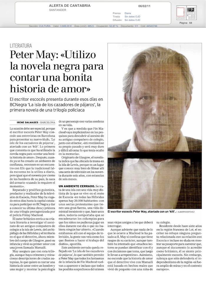 Peter
                    May