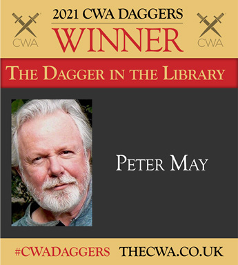 Peter May Dagger in The Library 2021