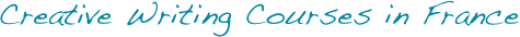 Creative Writing Courses in France 